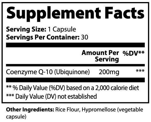 Bedrock Basics CoQ10 Ubiquinone