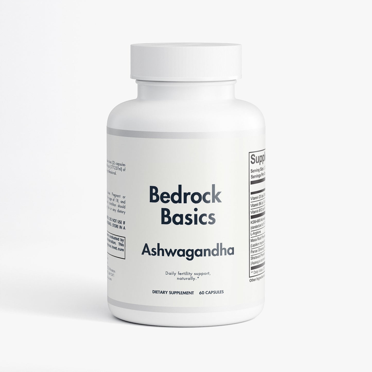 Bedrock Basics Ashwagandha