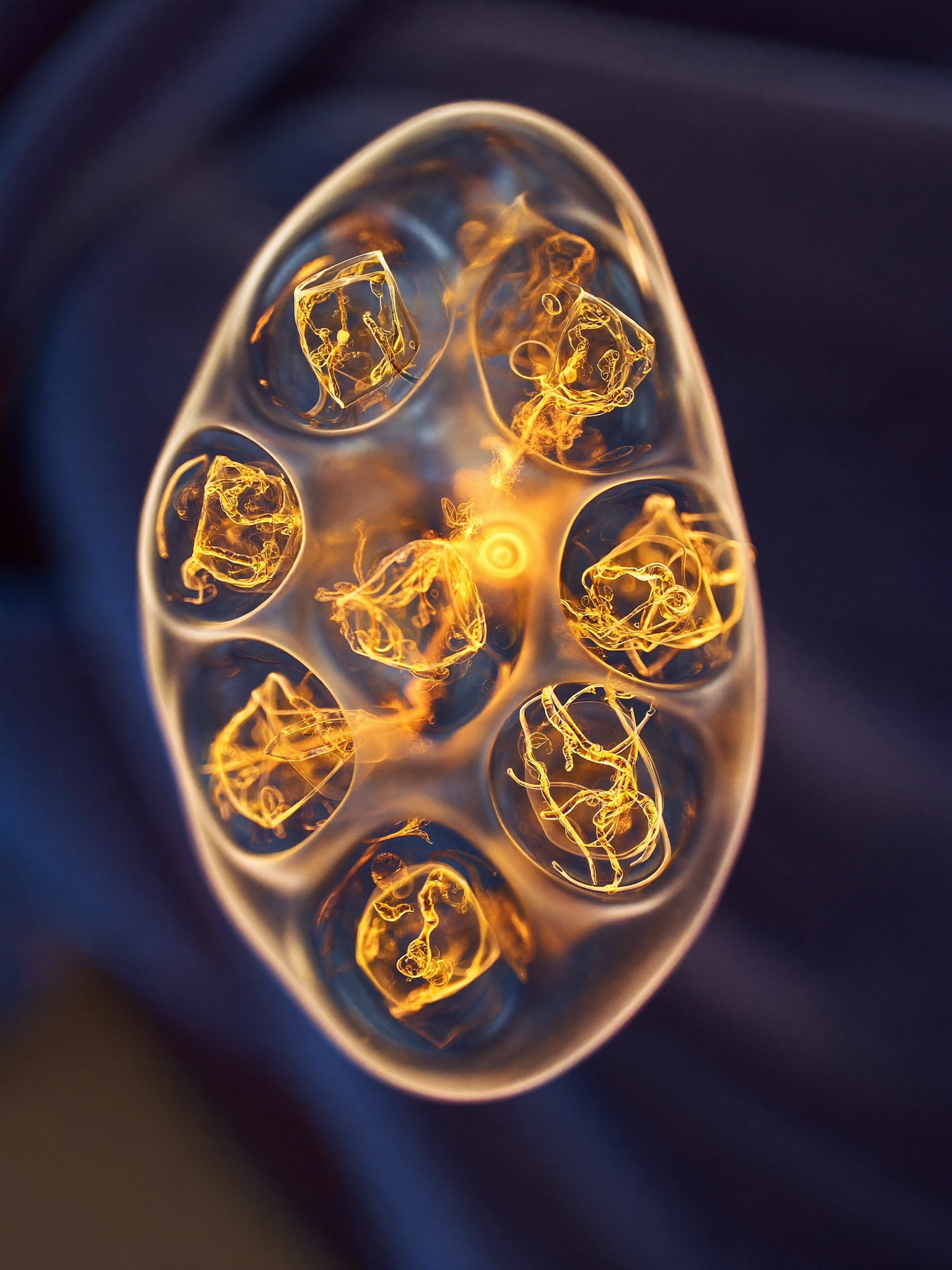 Mitochondria powering sperm cells